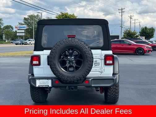 Bright White Clearcoat 2024 Jeep Wrangler Sport