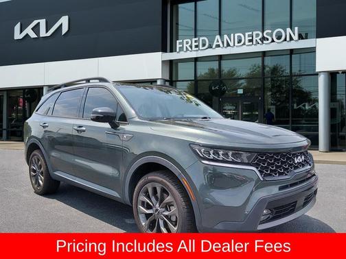 Aruba Green 2023 Kia Sorento EX