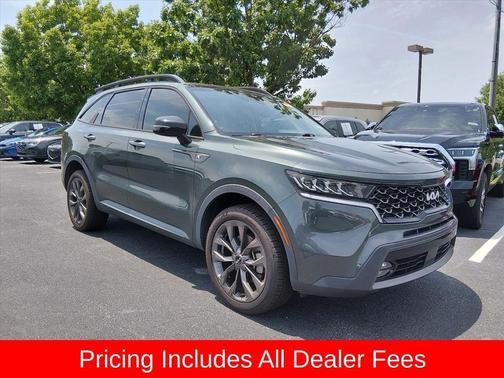 Aruba Green 2023 Kia Sorento EX