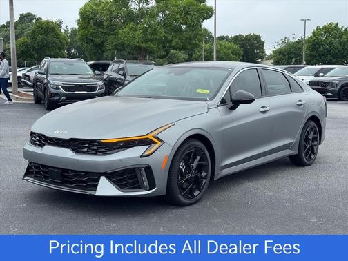 Steel Matte Gray 2026 Kia K5 GT-Line FWD