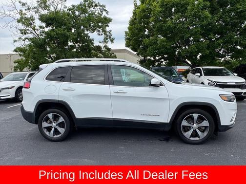 Bright White Clearcoat 2019 Jeep Cherokee Limited