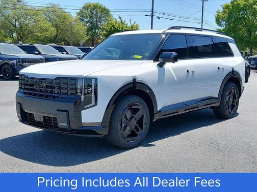 Glacial White Pearl 2027 Kia Telluride Hybrid X-Line SX