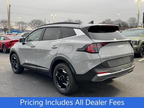 Wolf Gray 2026 Kia Sportage Hybrid EX
