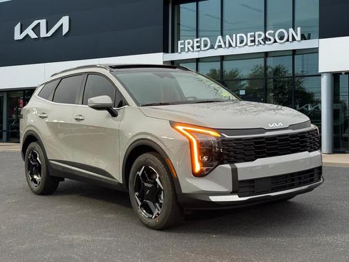 Wolf Gray 2026 Kia Sportage Hybrid EX