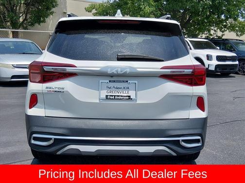 Snow White Pearl 2023 Kia Seltos S