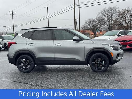 Steel Gray 2026 Kia Seltos EX