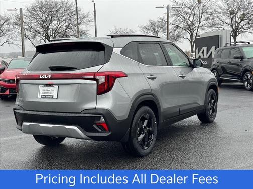 Steel Gray 2026 Kia Seltos EX
