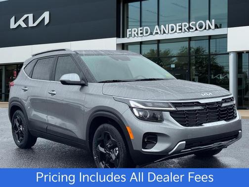Steel Gray 2026 Kia Seltos EX
