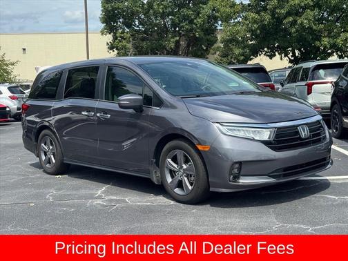 Modern Steel Metallic 2024 Honda Odyssey EX