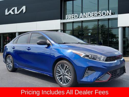 Deep Sea Blue 2024 Kia Forte GT-Line