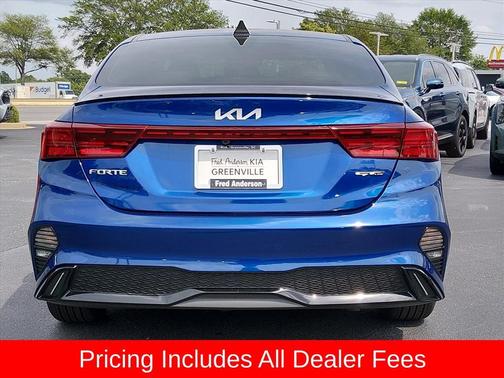 Deep Sea Blue 2024 Kia Forte GT-Line