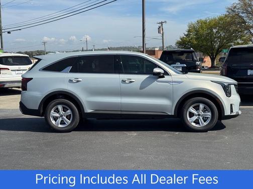 Ivory Silver 2026 Kia Sorento LX