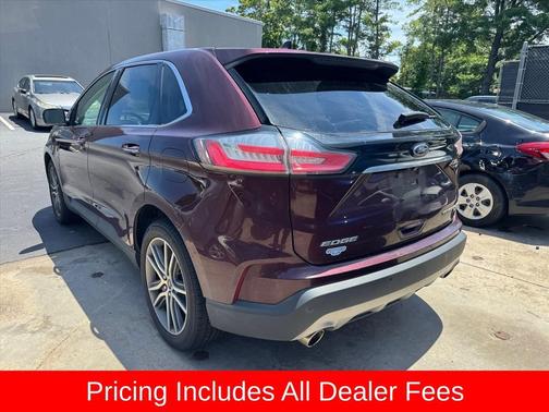 BURGUNDY VELVET MET TINT CC 2019 Ford Edge Titanium