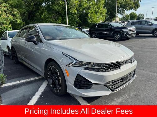 Wolf Gray 2024 Kia K5 GT-Line