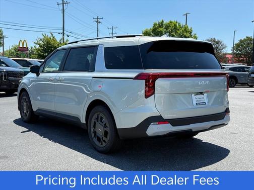 Ivory Silver 2026 Kia Carnival Hybrid EX