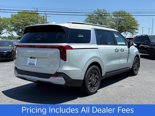 Ivory Silver 2026 Kia Carnival Hybrid EX