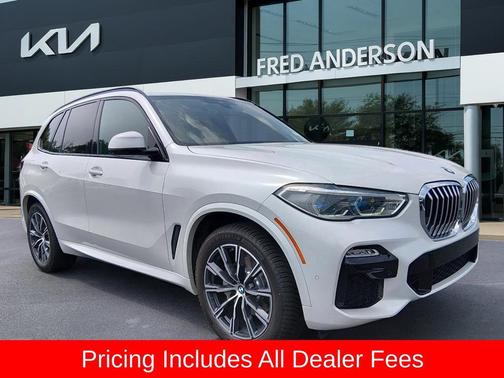 Mineral White Metallic 2020 BMW X5 xDrive40i