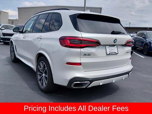 Mineral White Metallic 2020 BMW X5 xDrive40i