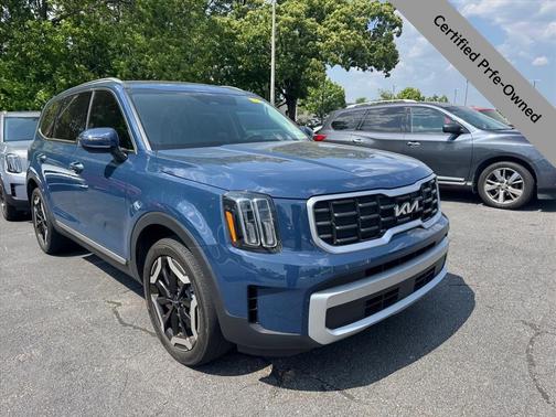 Midnight Lake Blue 2024 Kia Telluride S