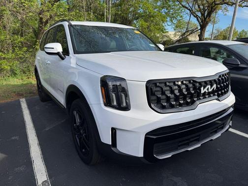 Glacial White Pearl 2024 Kia Telluride EX X-Line