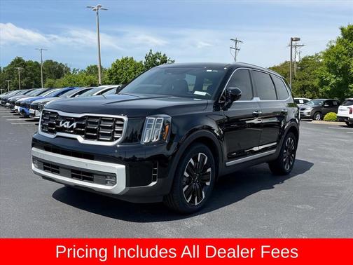 Ebony Black 2024 Kia Telluride SX