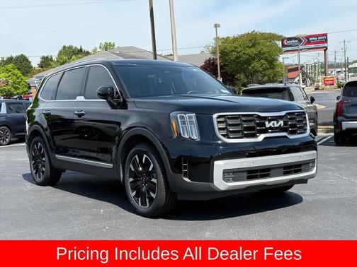 Ebony Black 2024 Kia Telluride SX