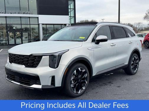 Ivory Silver 2026 Kia Sorento EX