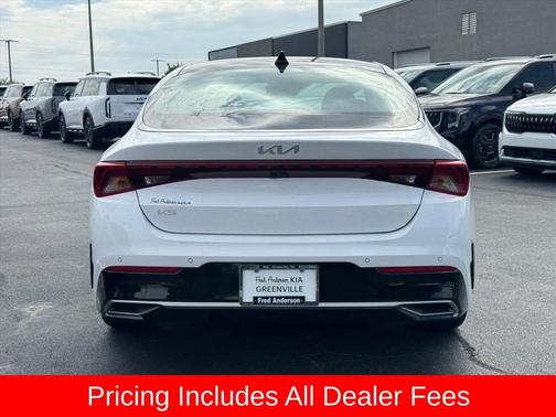 Glacial White Pearl 2024 Kia K5 EX