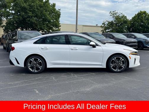 Glacial White Pearl 2024 Kia K5 EX