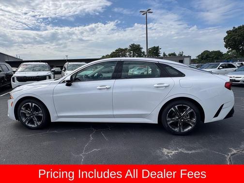Glacial White Pearl 2024 Kia K5 EX