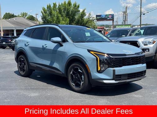 Heritage Blue 2026 Kia Sportage Hybrid EX