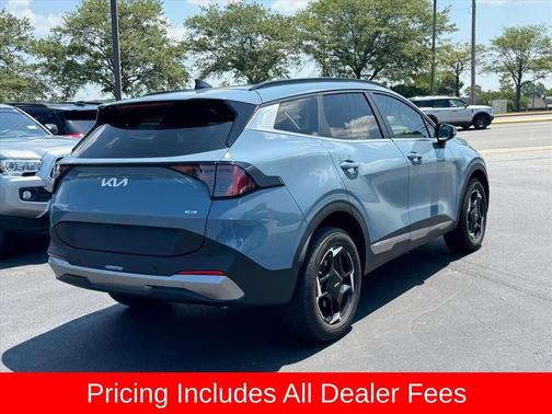 Heritage Blue 2026 Kia Sportage Hybrid EX