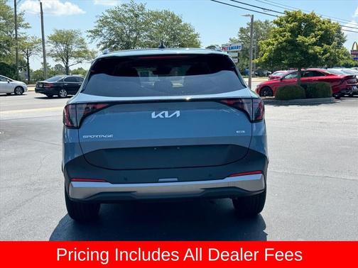 Heritage Blue 2026 Kia Sportage Hybrid EX
