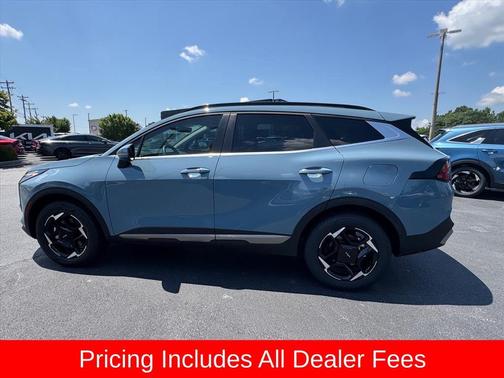 Heritage Blue 2026 Kia Sportage Hybrid EX