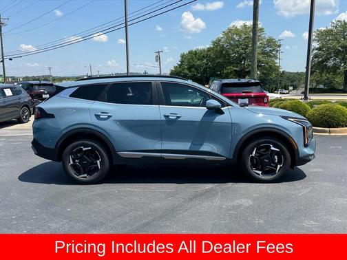 Heritage Blue 2026 Kia Sportage Hybrid EX