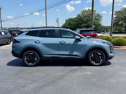 Heritage Blue 2026 Kia Sportage Hybrid EX
