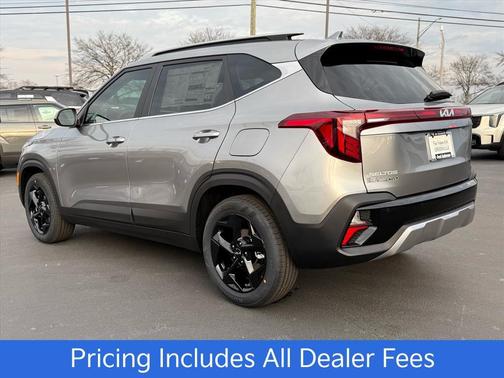 Steel Gray 2026 Kia Seltos EX