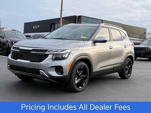 Steel Gray 2026 Kia Seltos EX