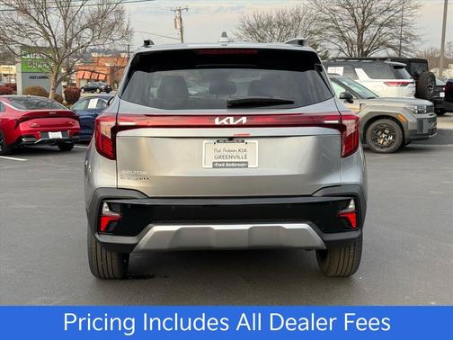 Steel Gray 2026 Kia Seltos EX