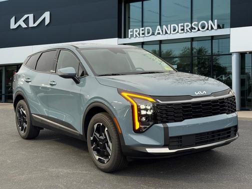 Heritage Blue 2026 Kia Sportage SX Turbo