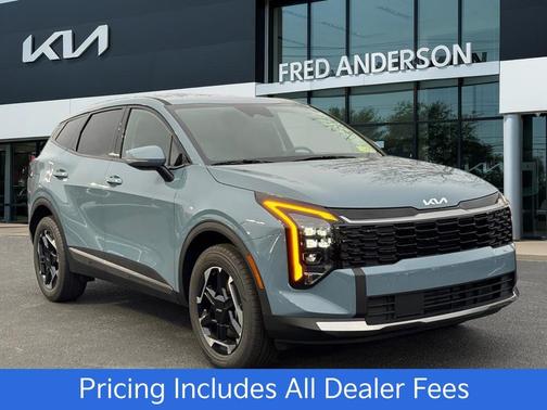 Heritage Blue 2026 Kia Sportage SX Turbo