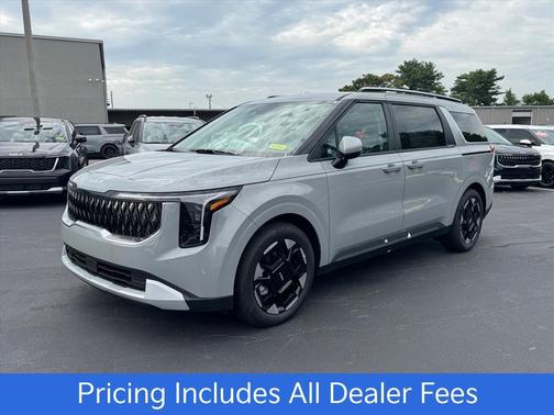 Ceramic Silver 2026 Kia Carnival EX