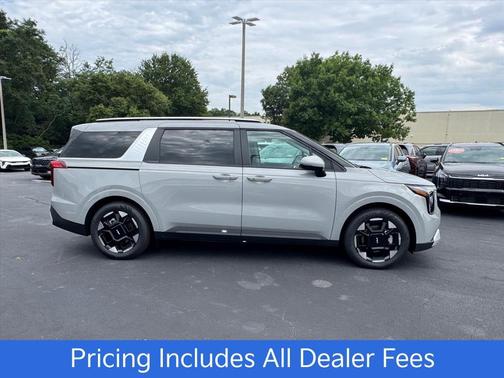Ceramic Silver 2026 Kia Carnival EX