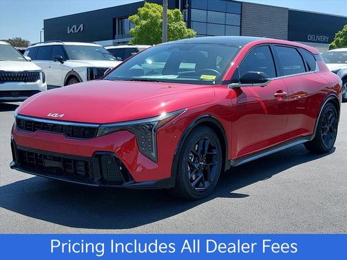 Currant Red 2026 Kia K4 GT-Line Turbo