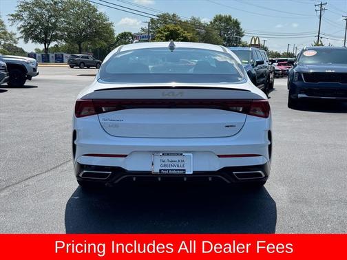 Glacial White Pearl 2023 Kia K5 GT-Line