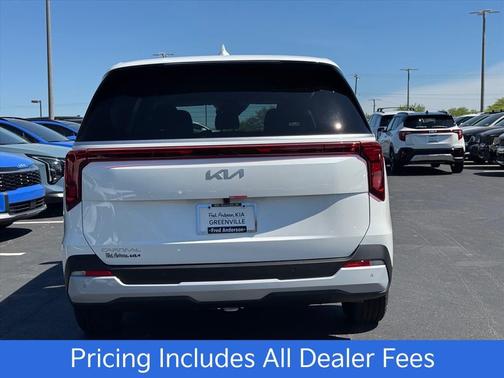Snow White Pearl 2026 Kia Carnival LXS