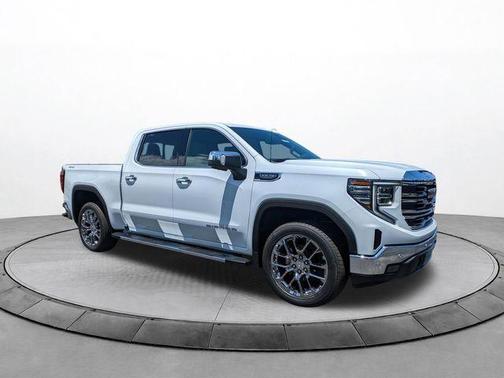 Glacier White 2026 GMC Sierra 1500 SLT
