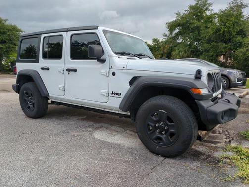 Bright White Clearcoat 2025 Jeep Wrangler Sport