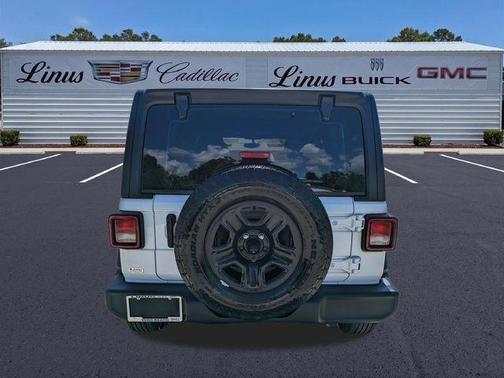 Bright White Clearcoat 2025 Jeep Wrangler Sport