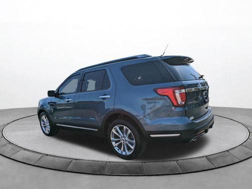 Blue Metallic 2018 Ford Explorer Limited